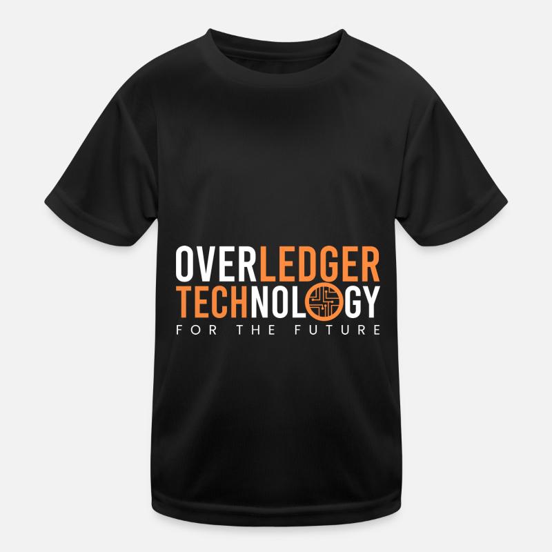 Overledger-Technologie Kinder Funktions-T-Shirt