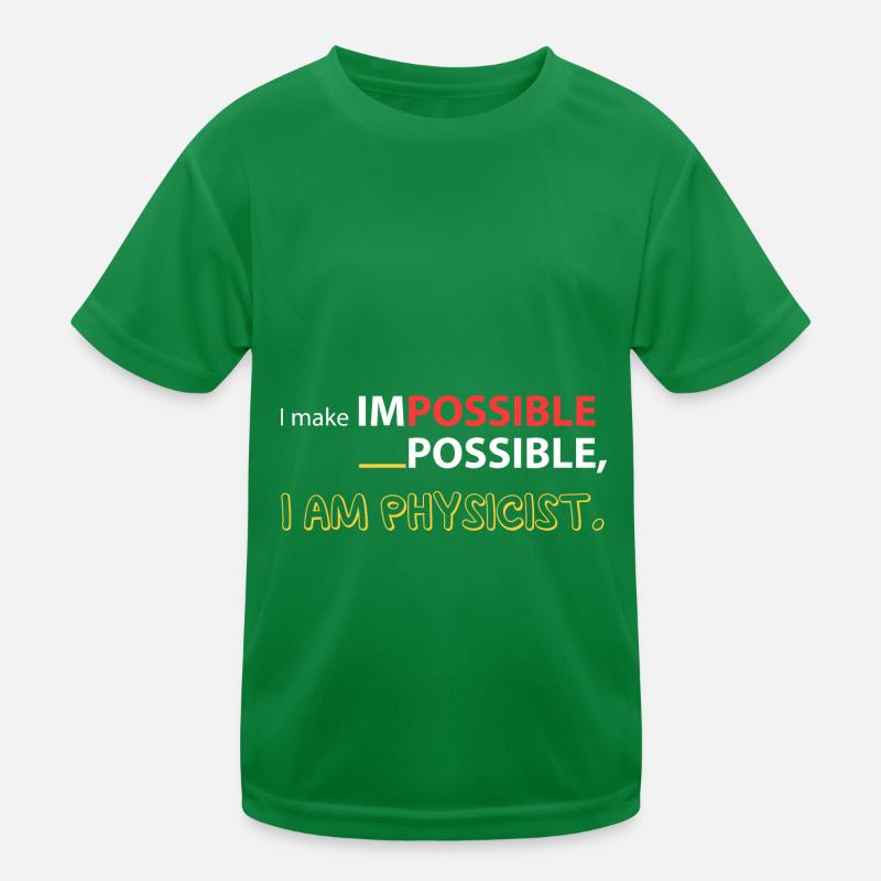 Ich liebe Physik! Kinder Funktions-T-Shirt