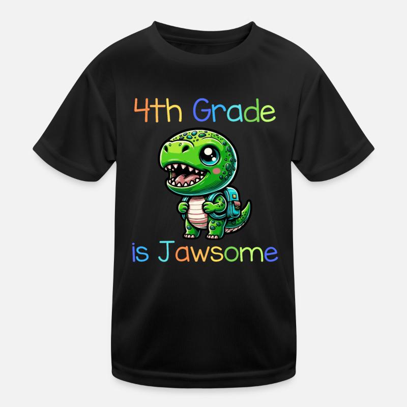 4th Grade Is Jawsome Kinder Funktions-T-Shirt