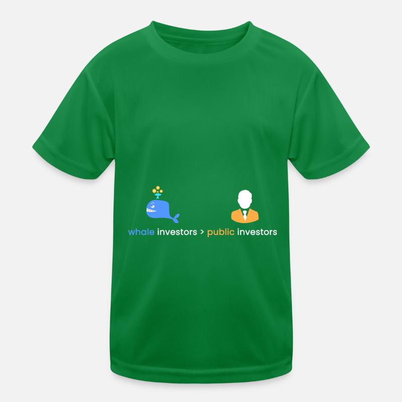 Whale investors > public Kids Functional T-Shirt