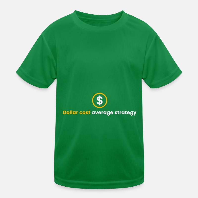 Dollar Cost Average Strategy Kids Functional T-Shirt