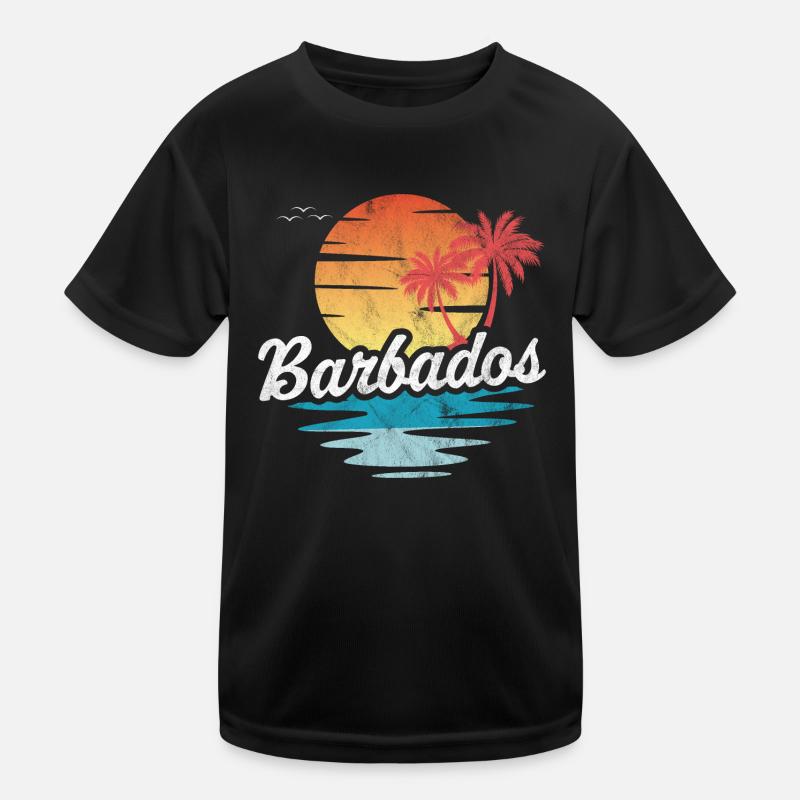 Barbados Kinder Funktions-T-Shirt