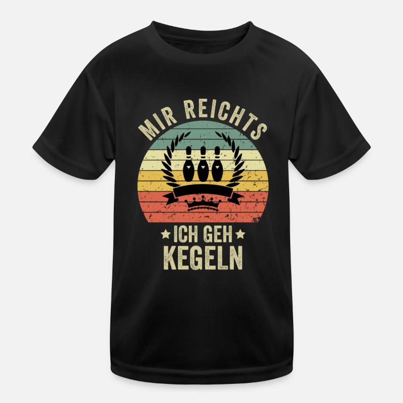 I've had enough, I'm going bowling Kids Functional T-Shirt