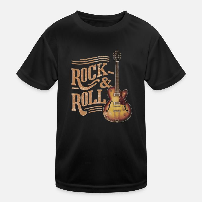 Rock & Roll Kinder Funktions-T-Shirt