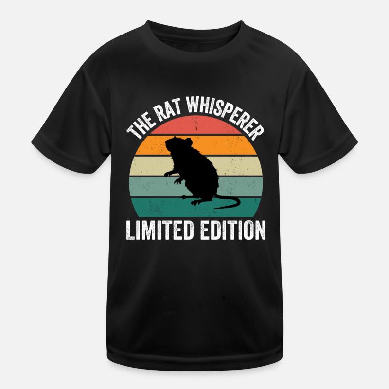 The Rat Whisperer Kids Functional T-Shirt