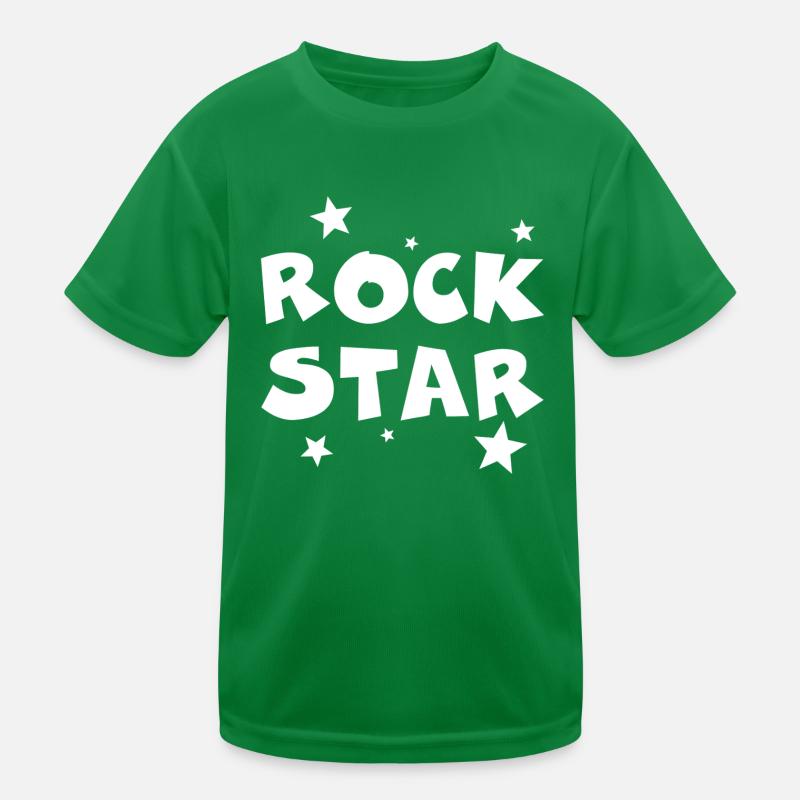 Rock Star Kinder Funktions-T-Shirt