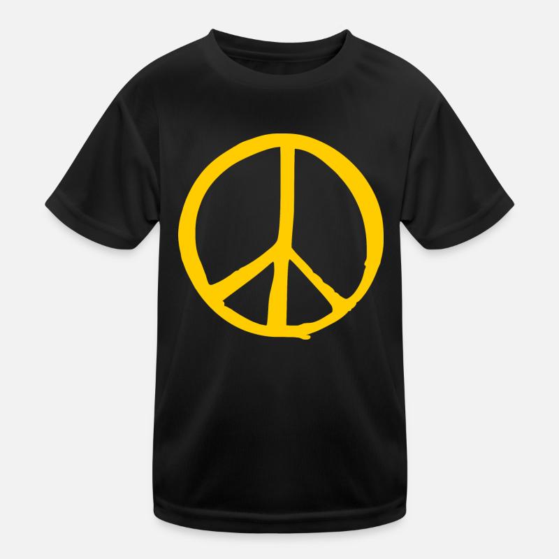 peace sign Kids Functional T-Shirt