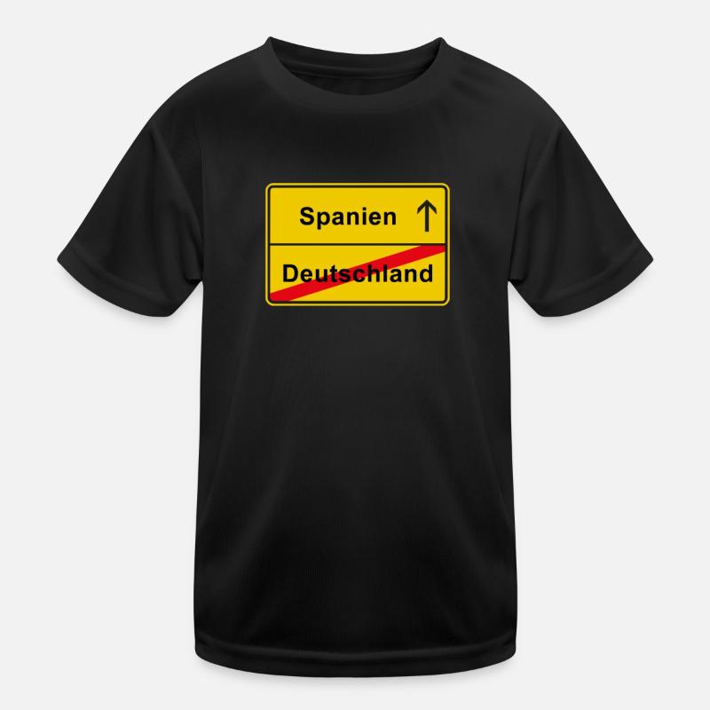 Spanien Auswanderer Kinder Funktions-T-Shirt