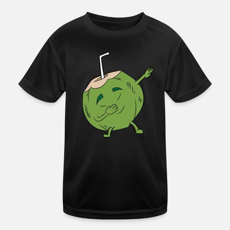Kokosnuss - DAB, dabbing, tanz Kinder Funktions-T-Shirt