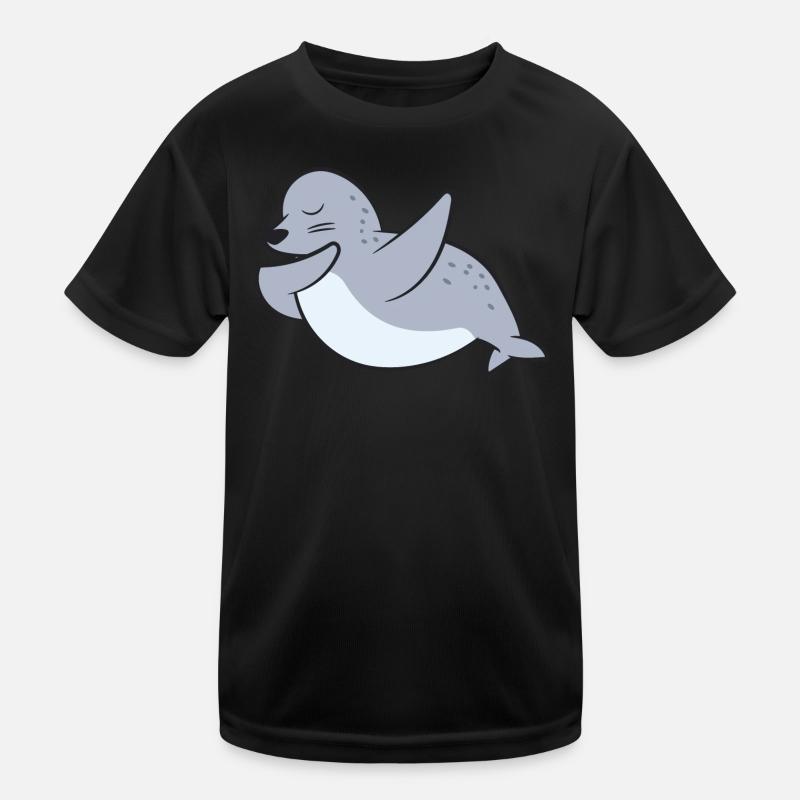 Seal - Dab, dabbing, dabbing, dancing Kids Functional T-Shirt