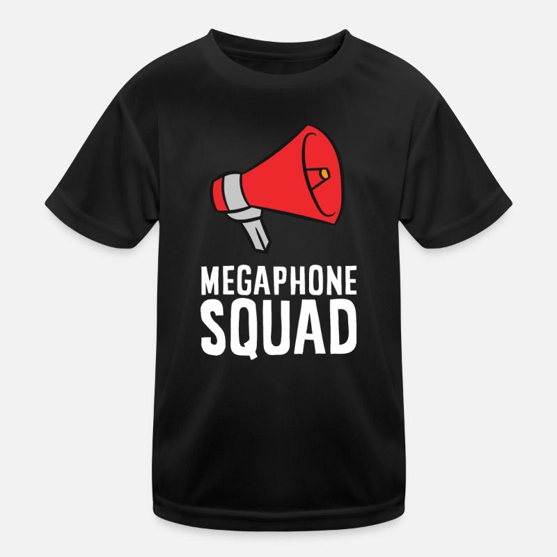 Megaphone - Megaphone Squad Kids Functional T-Shirt