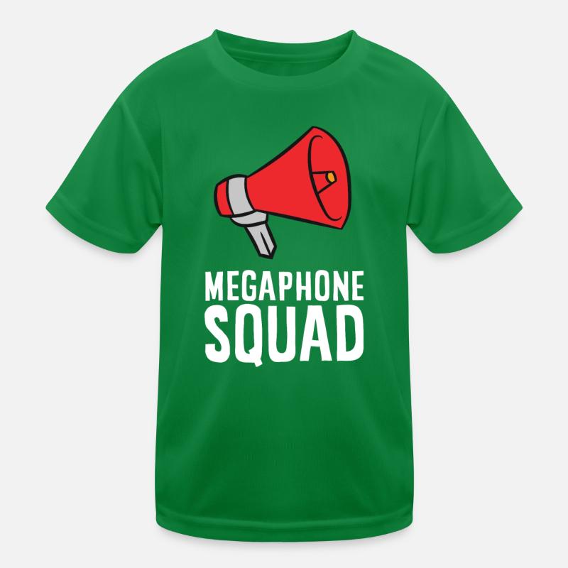 Megaphone - Megaphone Squad Kids Functional T-Shirt