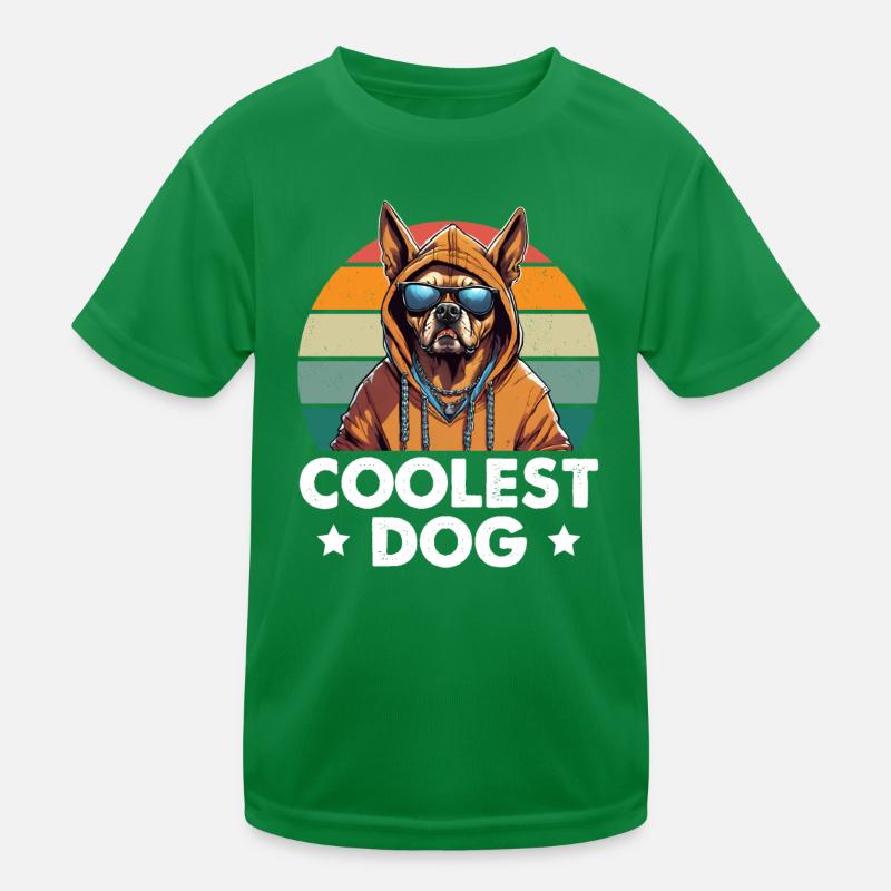 Le chien le plus cool T-shirt sport Enfant