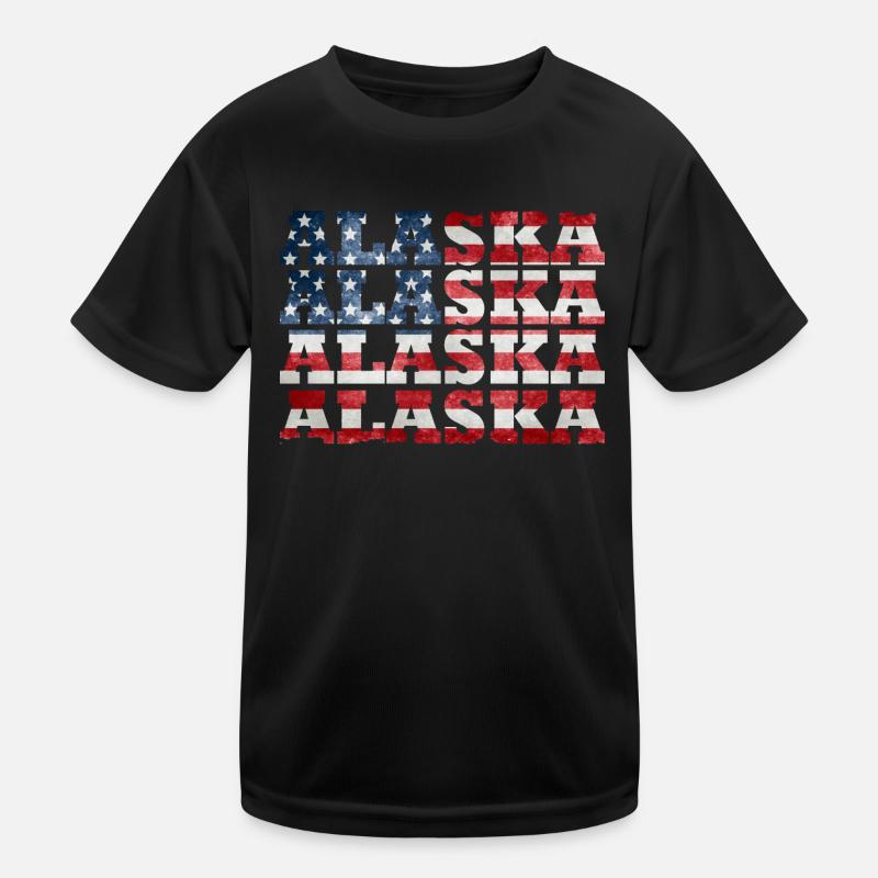 Alaska Kinder Funktions-T-Shirt