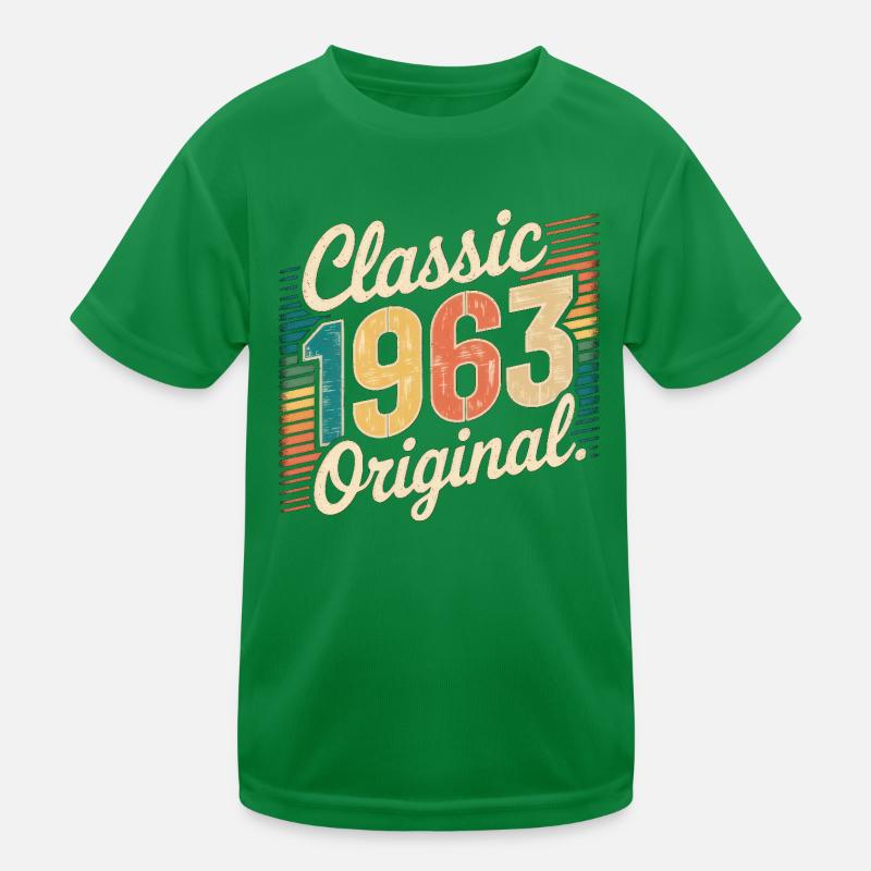 Classique 1963 Original - 62e anniversaire T-shirt sport Enfant