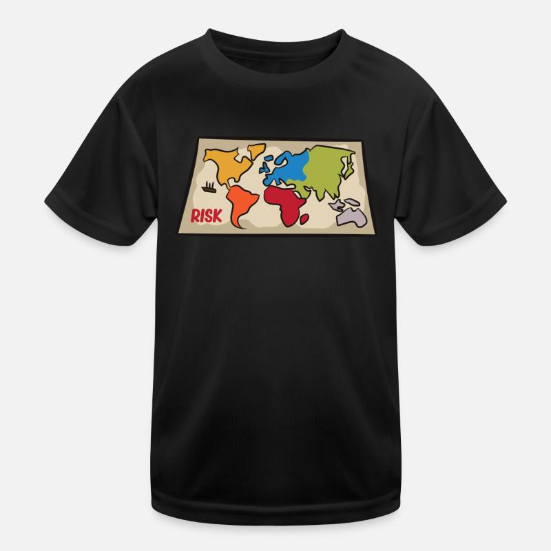 Risk - world map from the board game Kids Functional T-Shirt