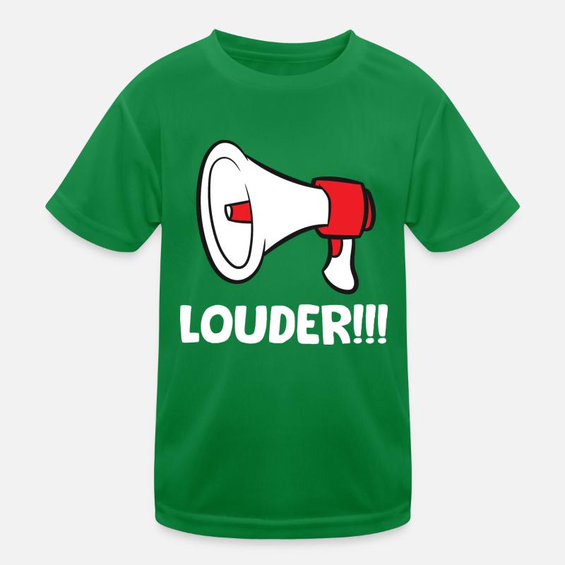 Megaphone - Louder Kids Functional T-Shirt