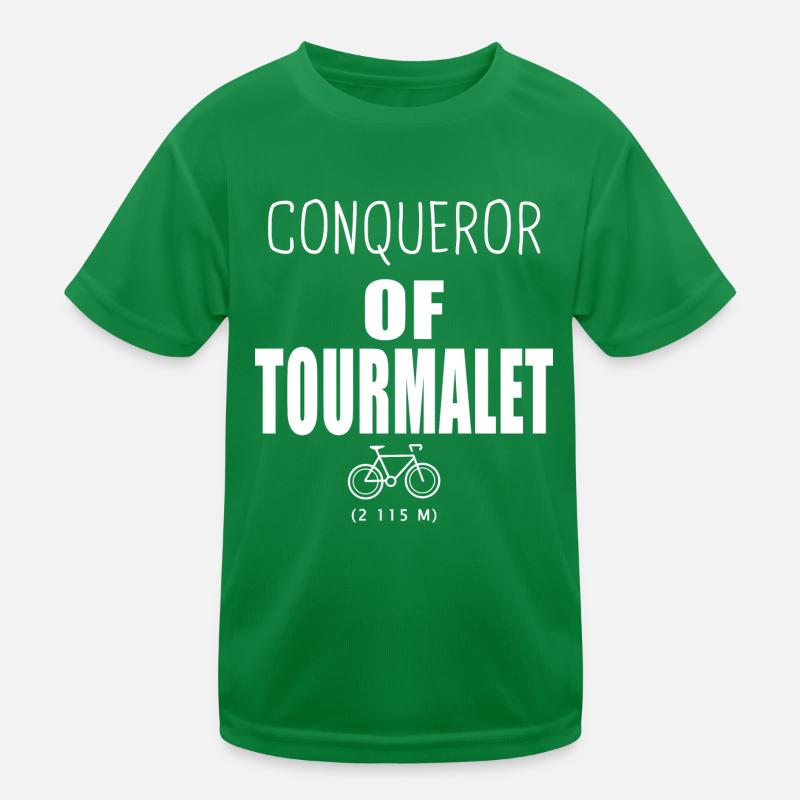 Conquérant du Tourmalet cycliste T-shirt sport Enfant