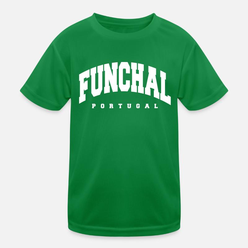 Funchal Kinder Funktions-T-Shirt