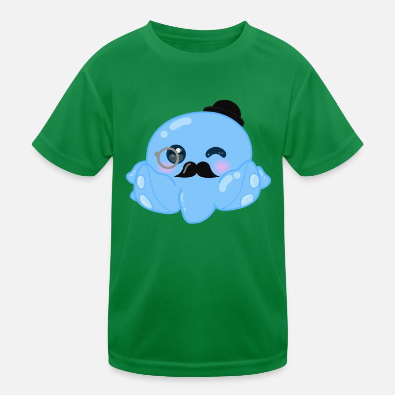 motif poulpe T-shirt sport Enfant