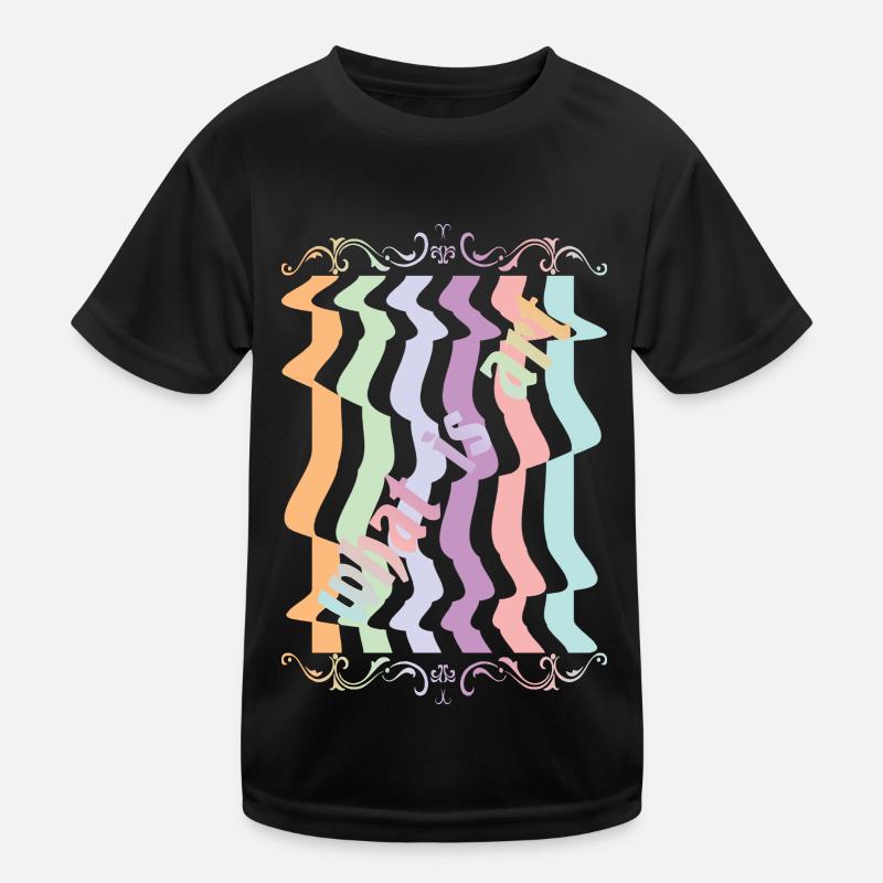 Art abstrait T-shirt sport Enfant