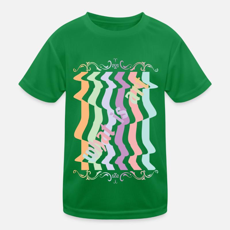 Abstrakte Kunst Kinder Funktions-T-Shirt