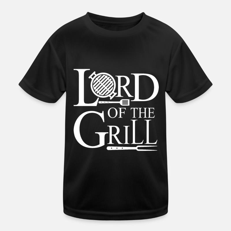 Grill master grilling grill Kids Functional T-Shirt