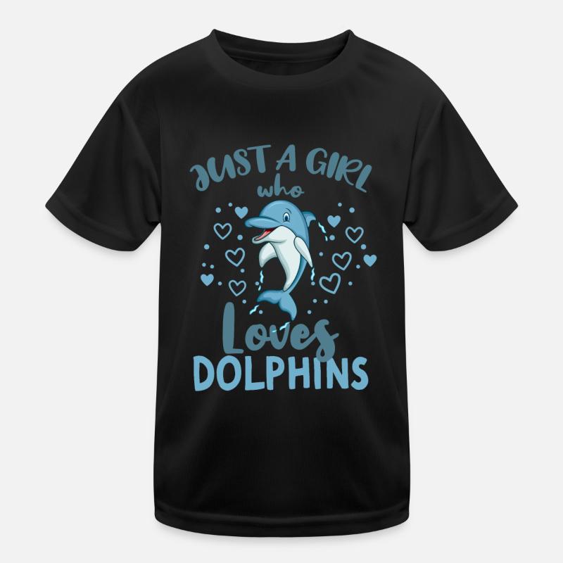 Dolphin Kids Functional T-Shirt