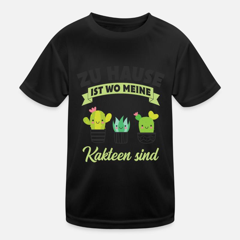 Kaktus Kinder Funktions-T-Shirt