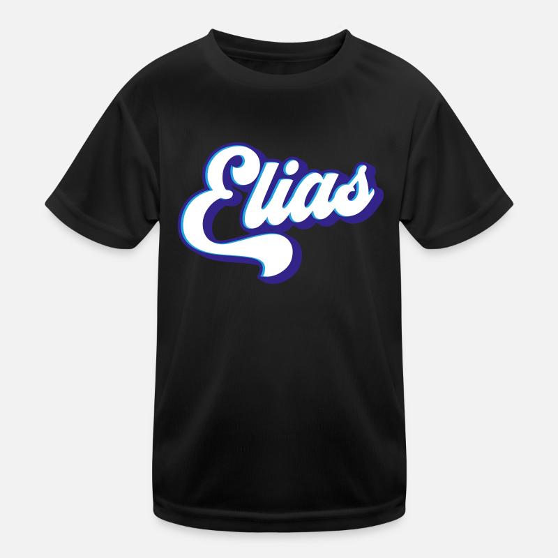 Elias | Farben änderbar Kinder Funktions-T-Shirt