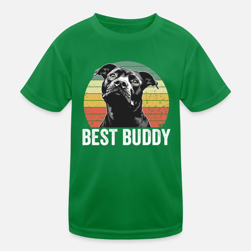 Best Buddy Pitbull - Conception de chien T-shirt sport Enfant