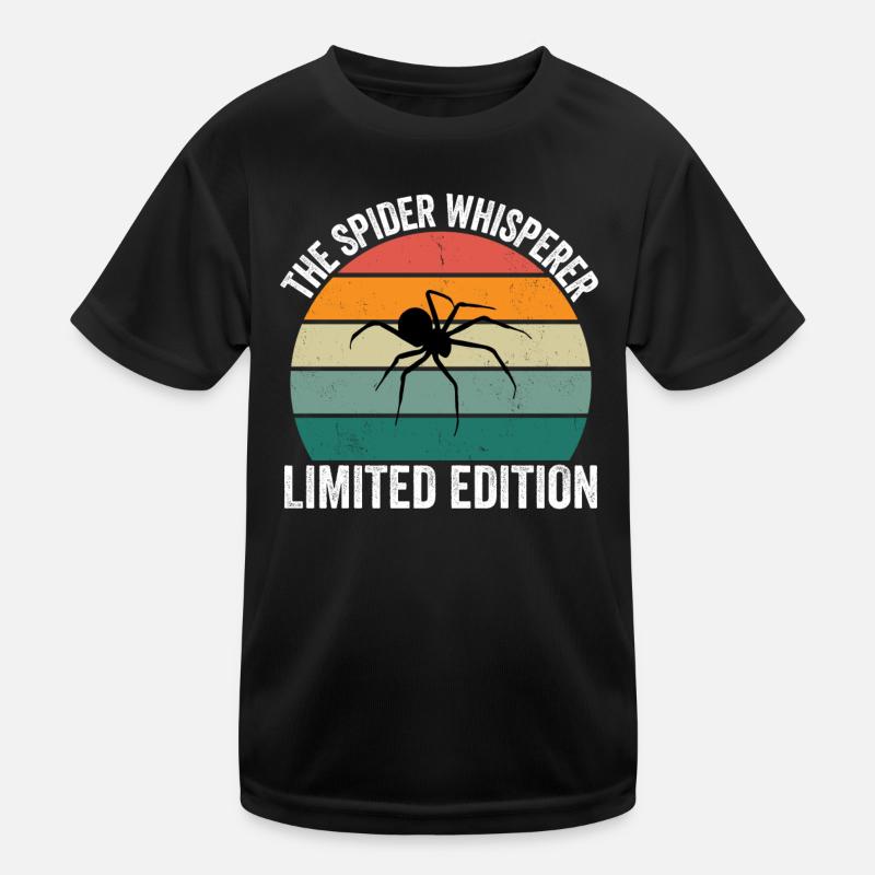 The Spider Whisperer Kids Functional T-Shirt
