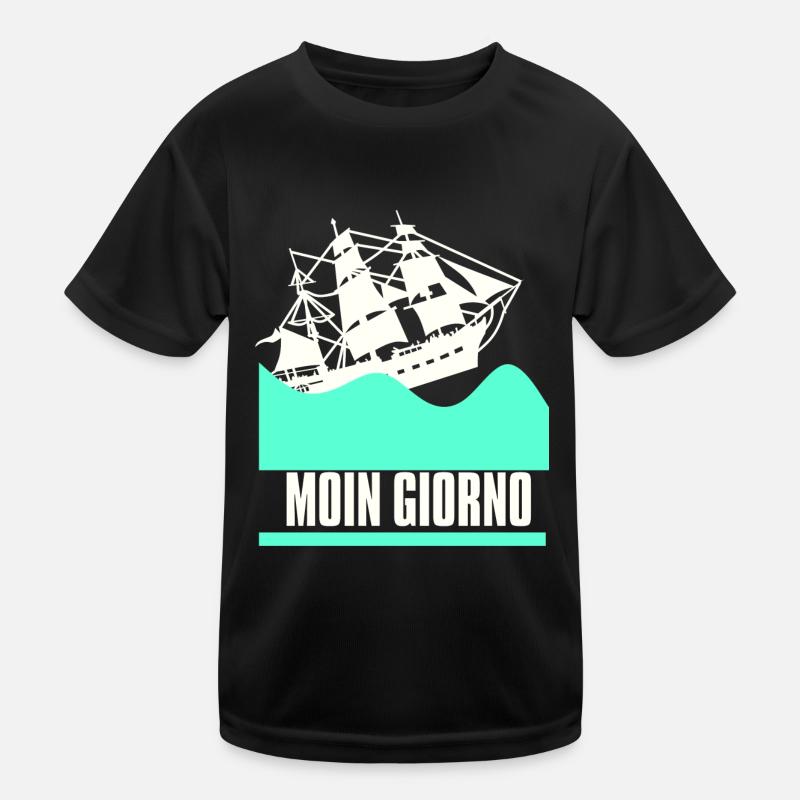 MOIN GIORNO - MoinJour 25 Kinder Funktions-T-Shirt