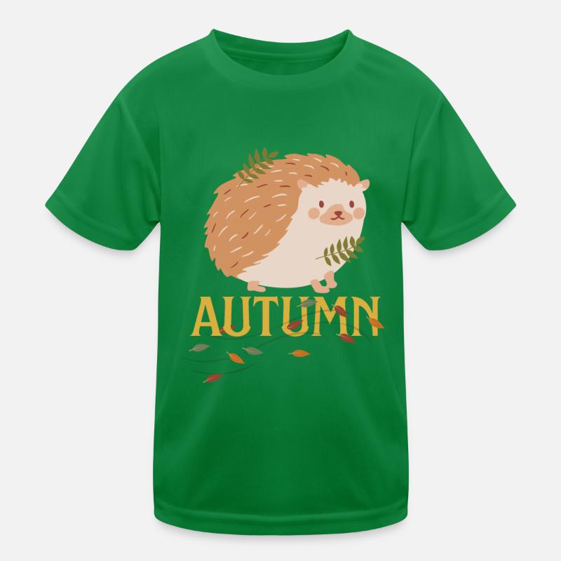 Leaf Autumn Tree Orange Fall Leaves Season Kids Functional T-Shirt