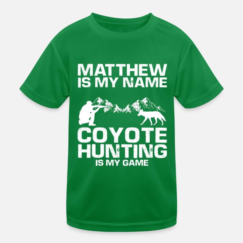 Conception de coyote pour les réacteurs de coyote T-shirt sport Enfant