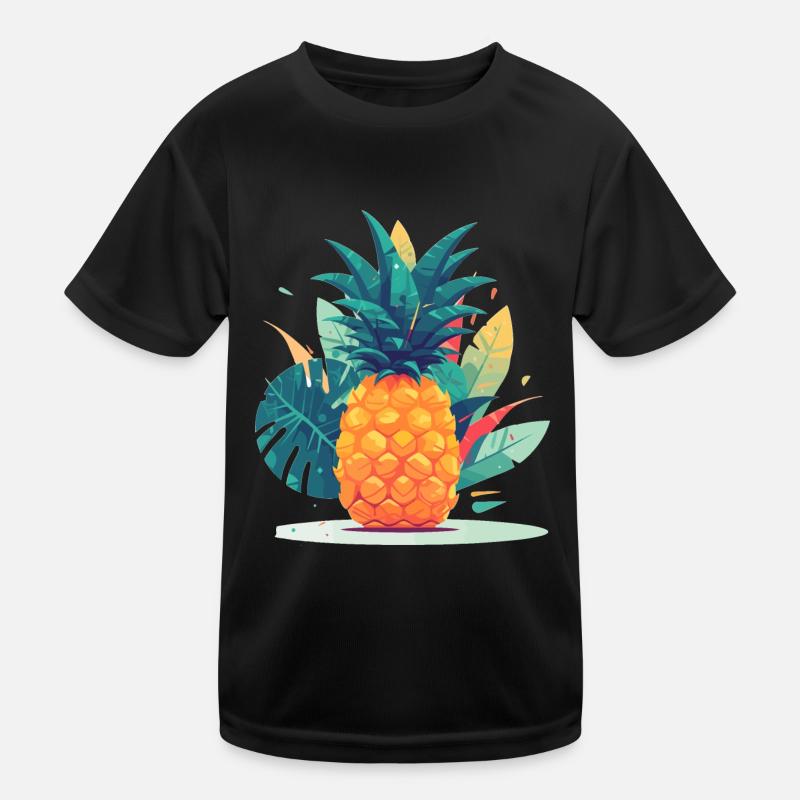 Pineapple Kids Functional T-Shirt