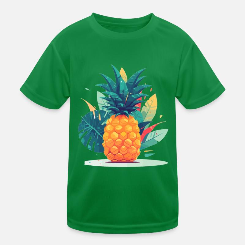 Pineapple Kids Functional T-Shirt
