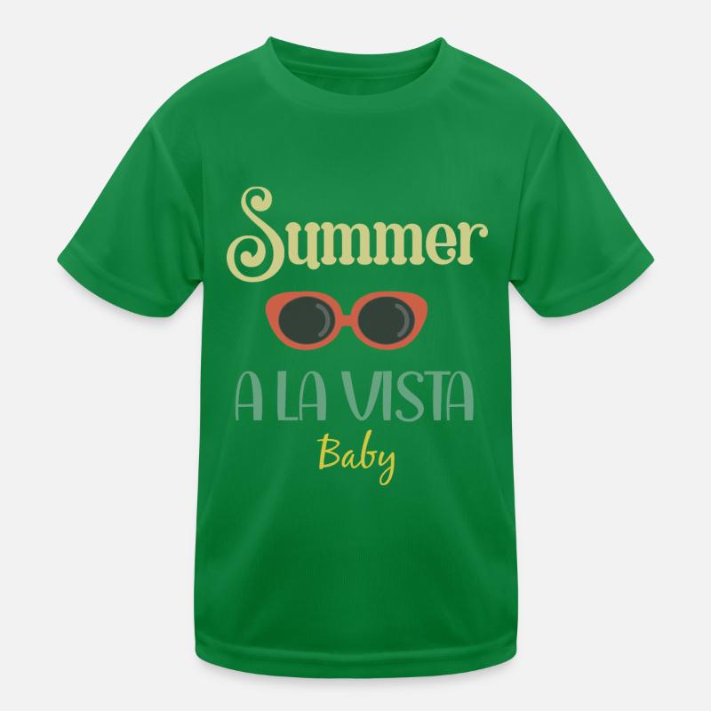 Summer Vibes Kids Functional T-Shirt