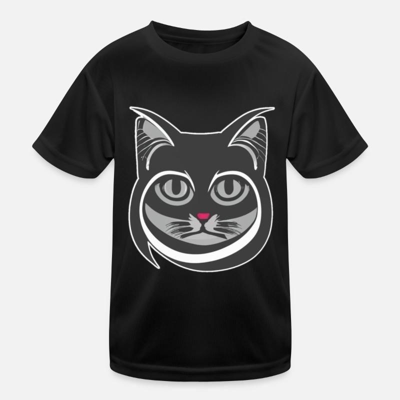 Cat Volutes Kids Functional T-Shirt