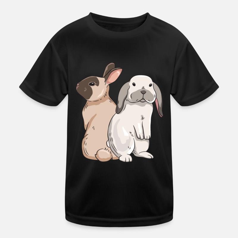Conception de lapin mignon pour les propriétaires de lapins T-shirt sport Enfant
