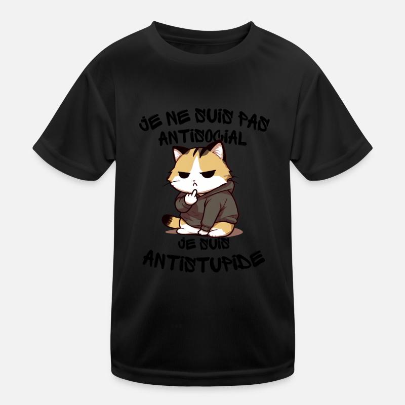 Je ne suis pas T-shirt sport Enfant