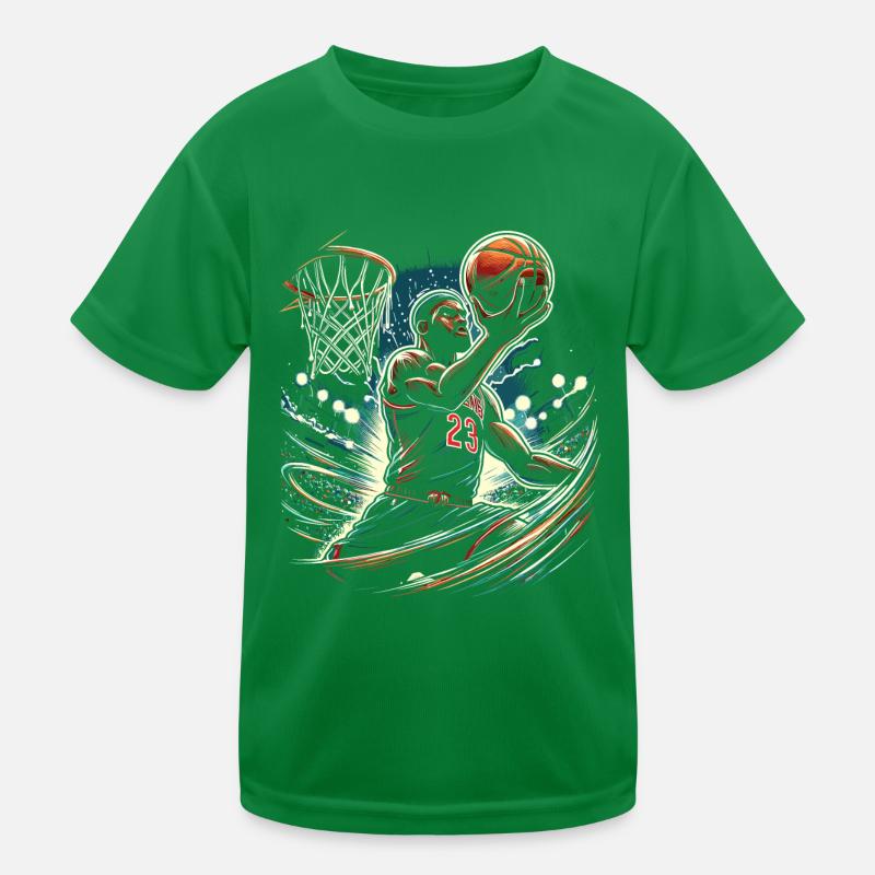 Basketteur T-shirt sport Enfant