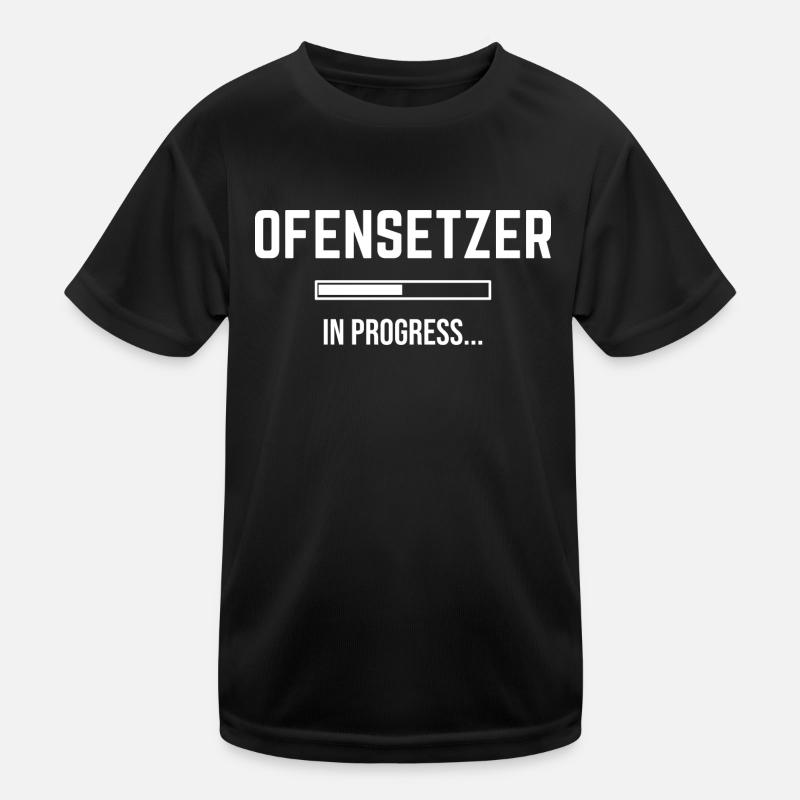 Ofensetzer In Progress Kinder Funktions-T-Shirt