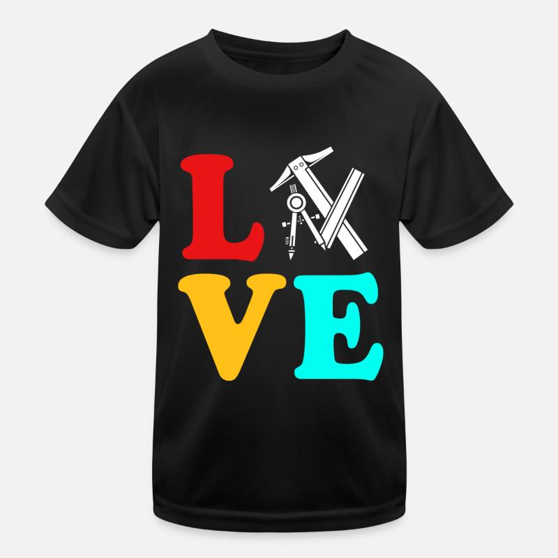 Architekt Architektur Kinder Funktions-T-Shirt