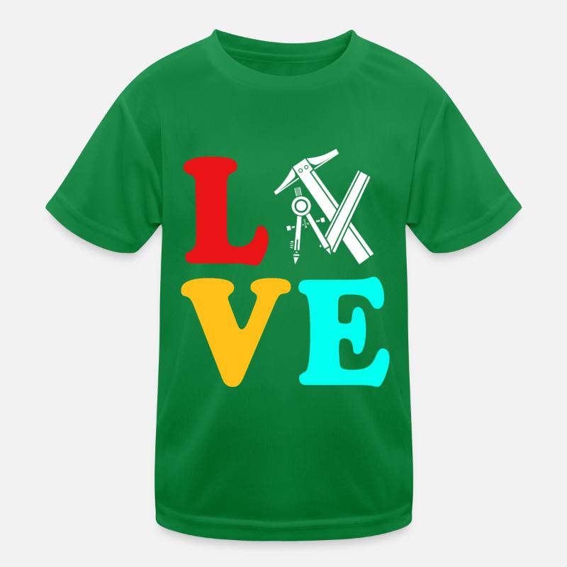 Architect Architecture Kids Functional T-Shirt