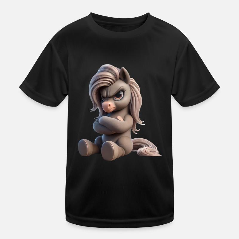 Pony grim 1 Kids Functional T-Shirt