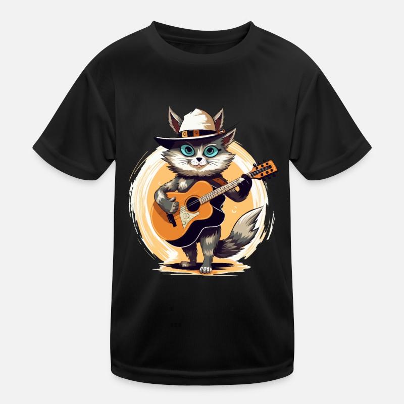 Musiker Foxtrot Kinder Funktions-T-Shirt