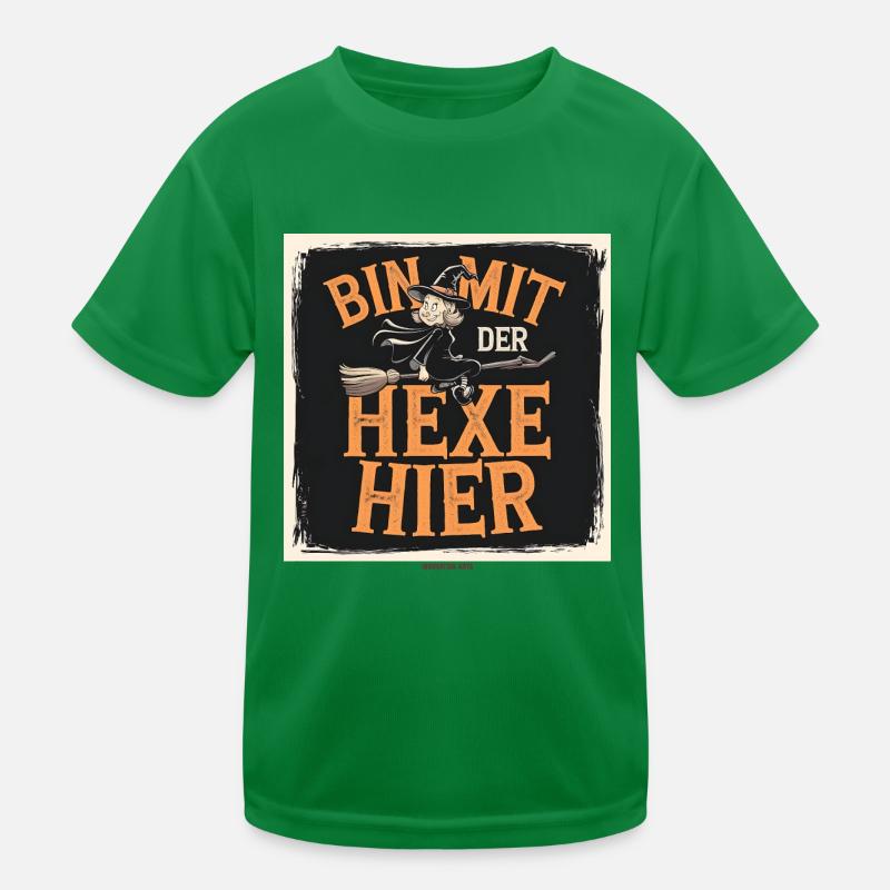 I'm here with the witch Kids Functional T-Shirt