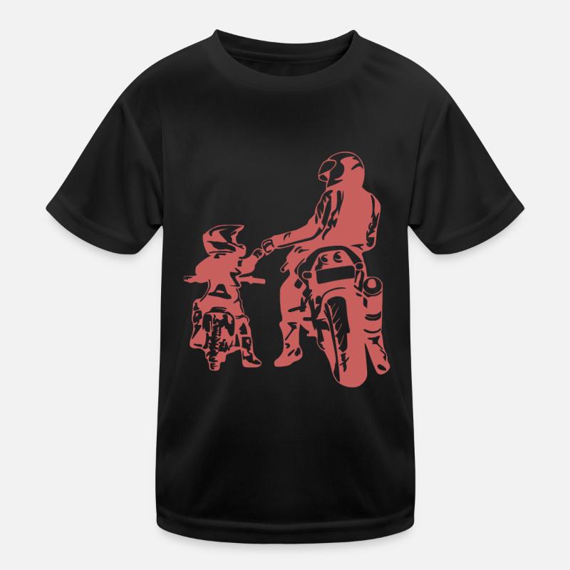 Outlaws skull Motorway gangs Biker death Kids Functional T-Shirt