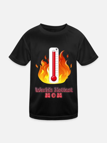 Mother's Day Mother's Day Mother's Day - Kids Functional T-Shirt - black - Front